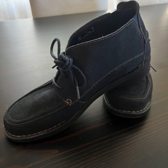 Clarks Mens Suede Leather Ankle Boots